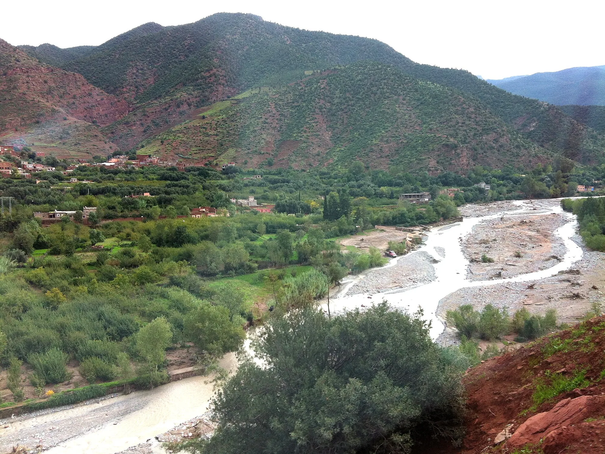 Excursion à la vallée de l'Ourika